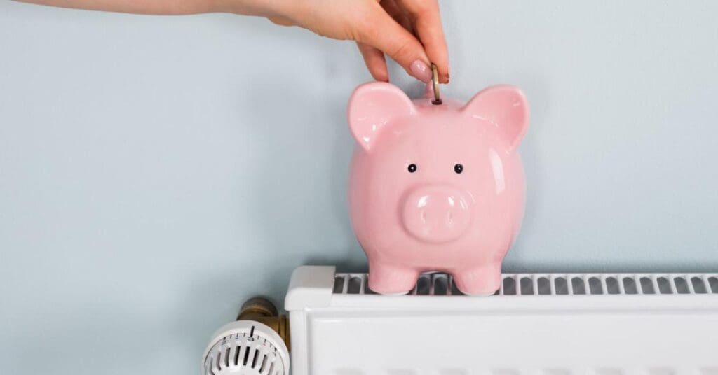 Energy efficiency of column radiators