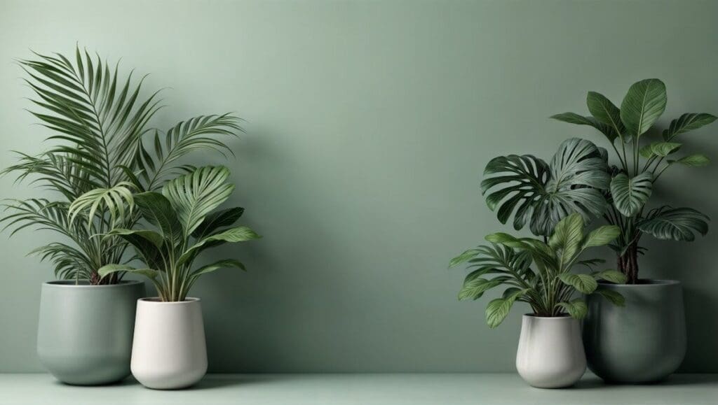 Sustainable decor - houseplants